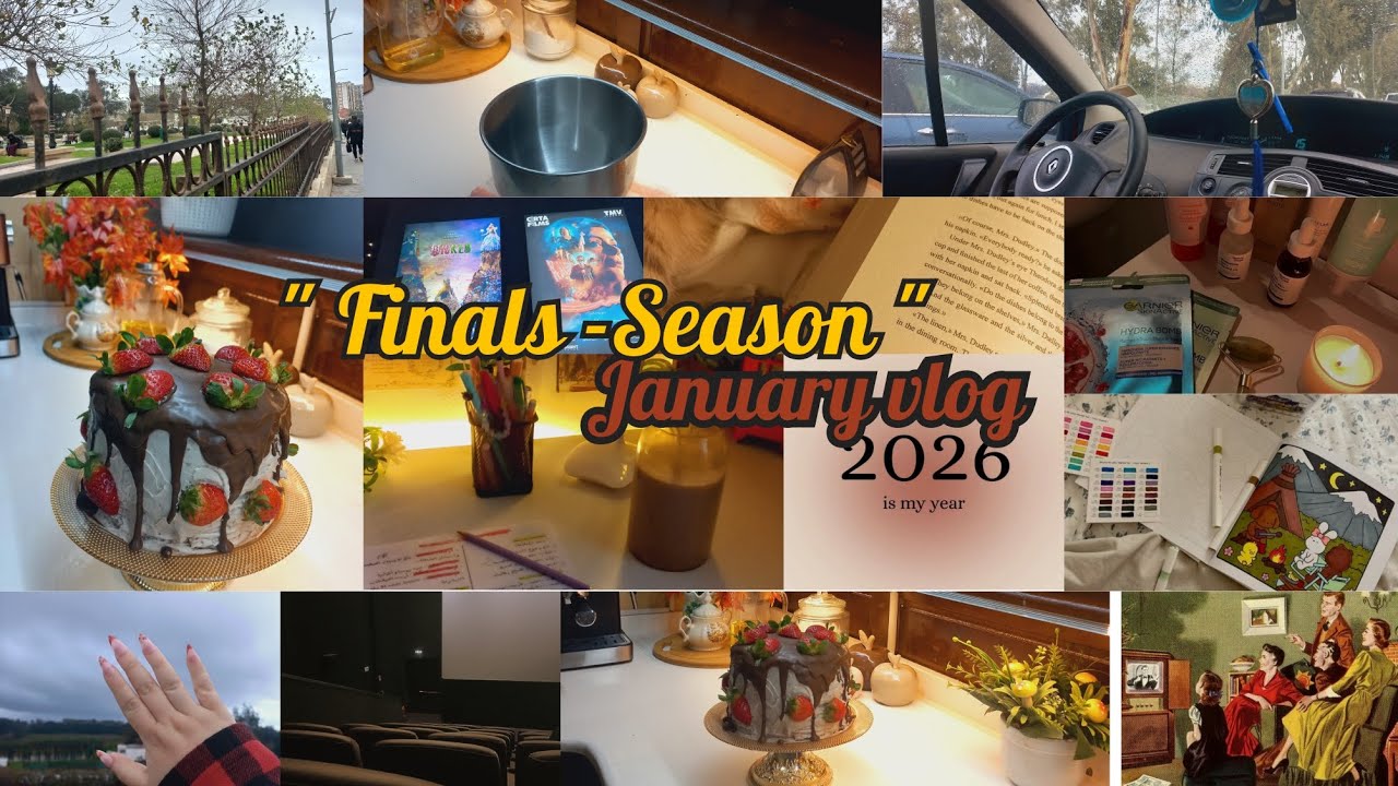 End of a Chapter 📖 | Finals Vlog 🎓فاينالز ڨلوڨ  🪄🔮