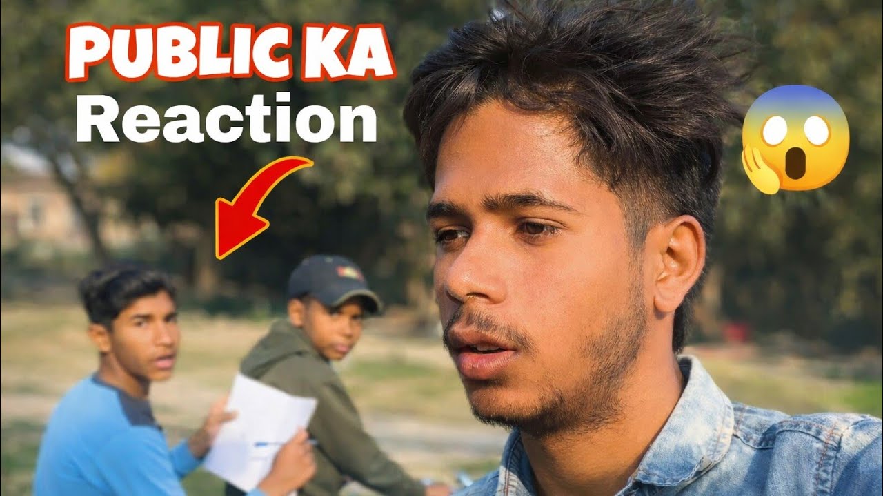 Logo Ka Reaction 😱 Public Shocked