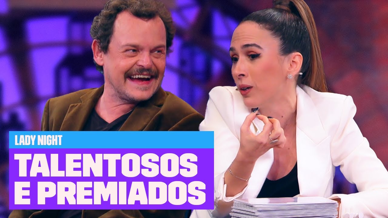 Matheus Nachtergaele e Tatá Werneck ganham o OSCAR 🏆 | Lady Night | Multishow