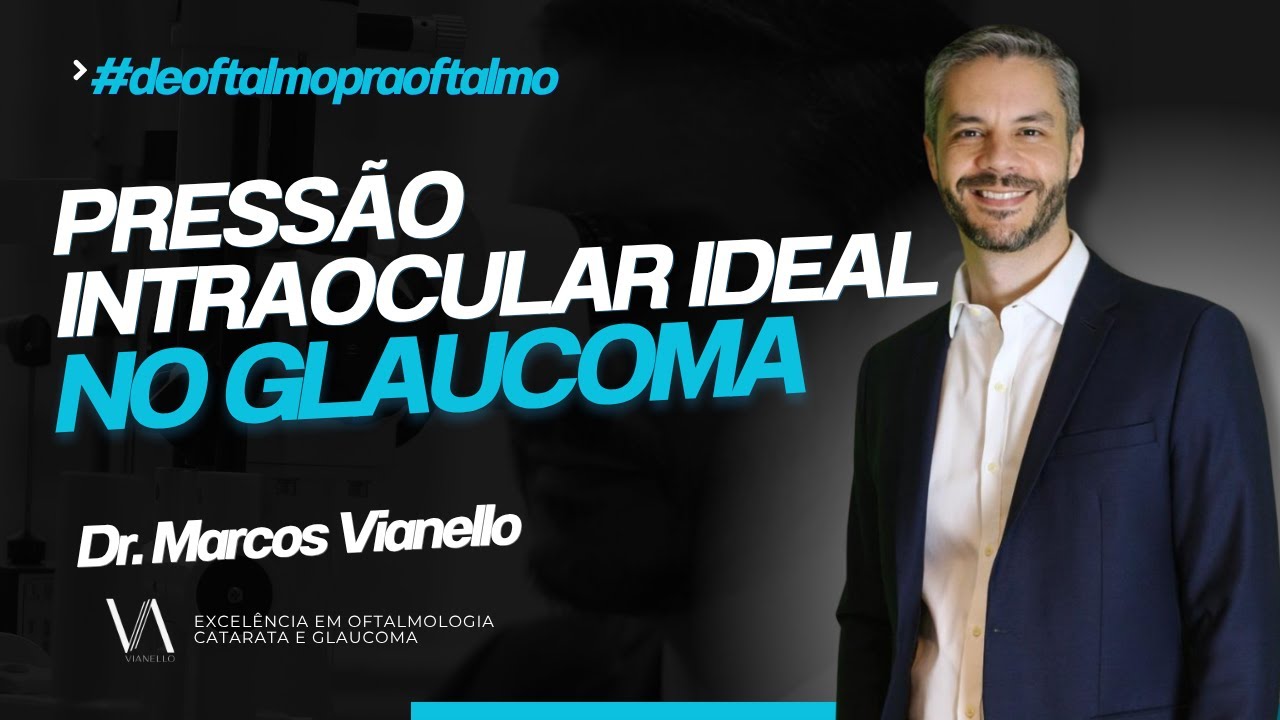 Qual é a pressão intraocular certa no Glaucoma?