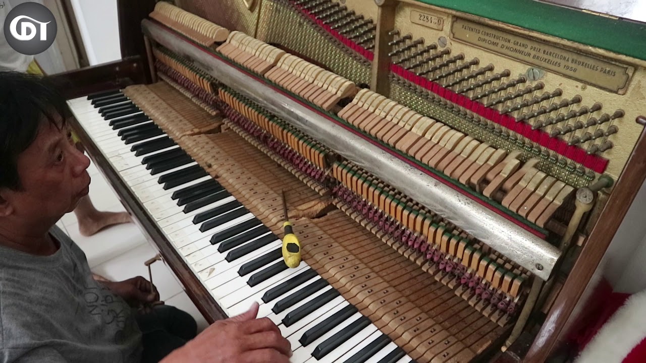 Akhirnya selesai jugaaa..Full Service/Stem Piano Akustik