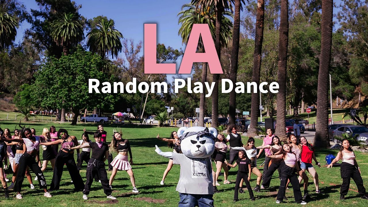 BLACKPINK Random Play Dance with KRUNK 📍LA (2023)