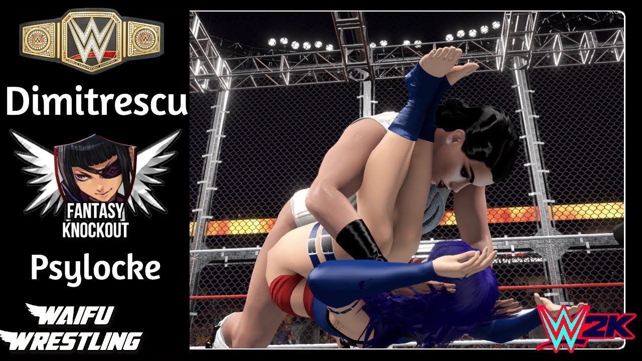 WWE2K22: Psylocke VS Lady Dimitrescu {Championship Match} The Mutant Takes on The Vampires