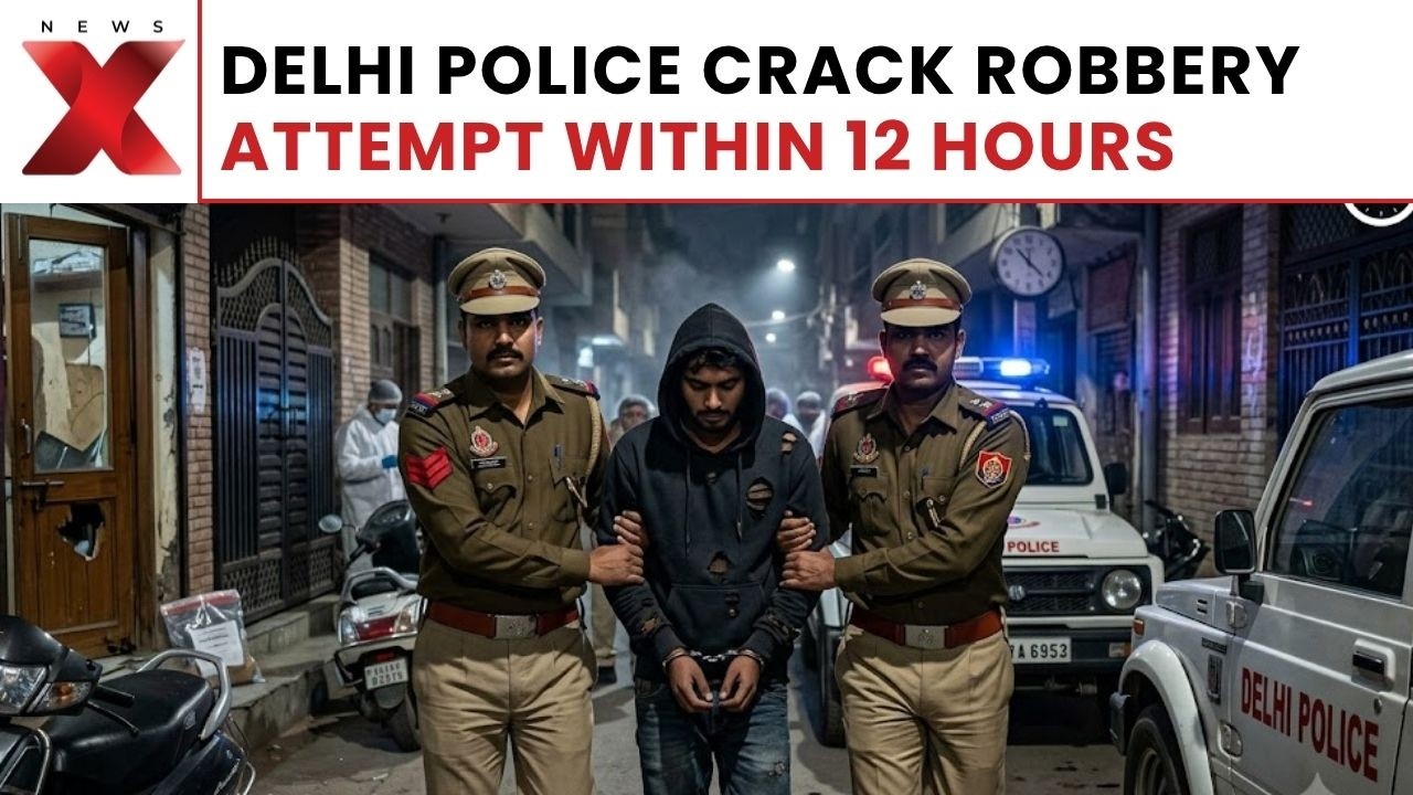 Delhi Civil Lines Robbery Attempt: 2 Arrested, Case Solved Within 12 Hours | NewsX
