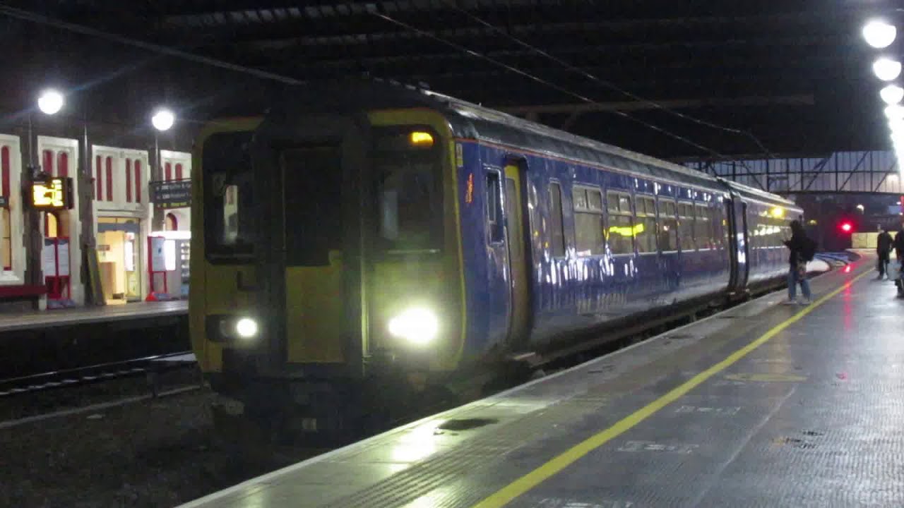 Trains at Stoke on Trent December 2020