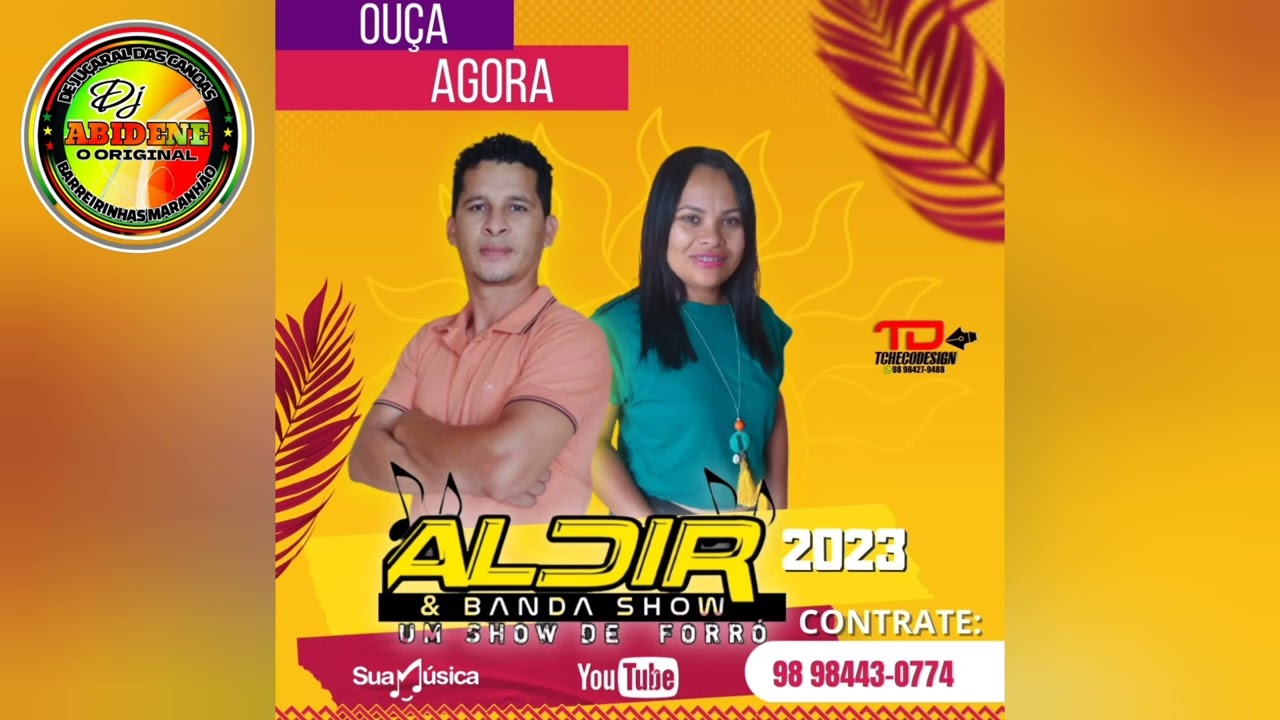 ALDIR E BANDA SHOW CD PROMOCIONAL 2023