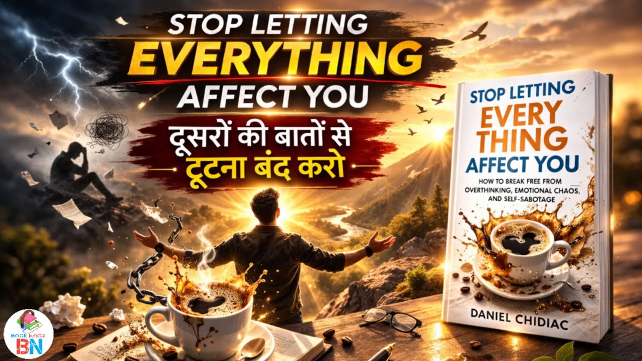 हर बात को दिल पर लेना बंद करो! | Stop Letting Everything Affect You | Audio Summary in Hindi.