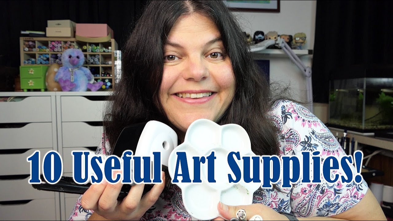 Ten Really Useful Art Supplies In My Studio!