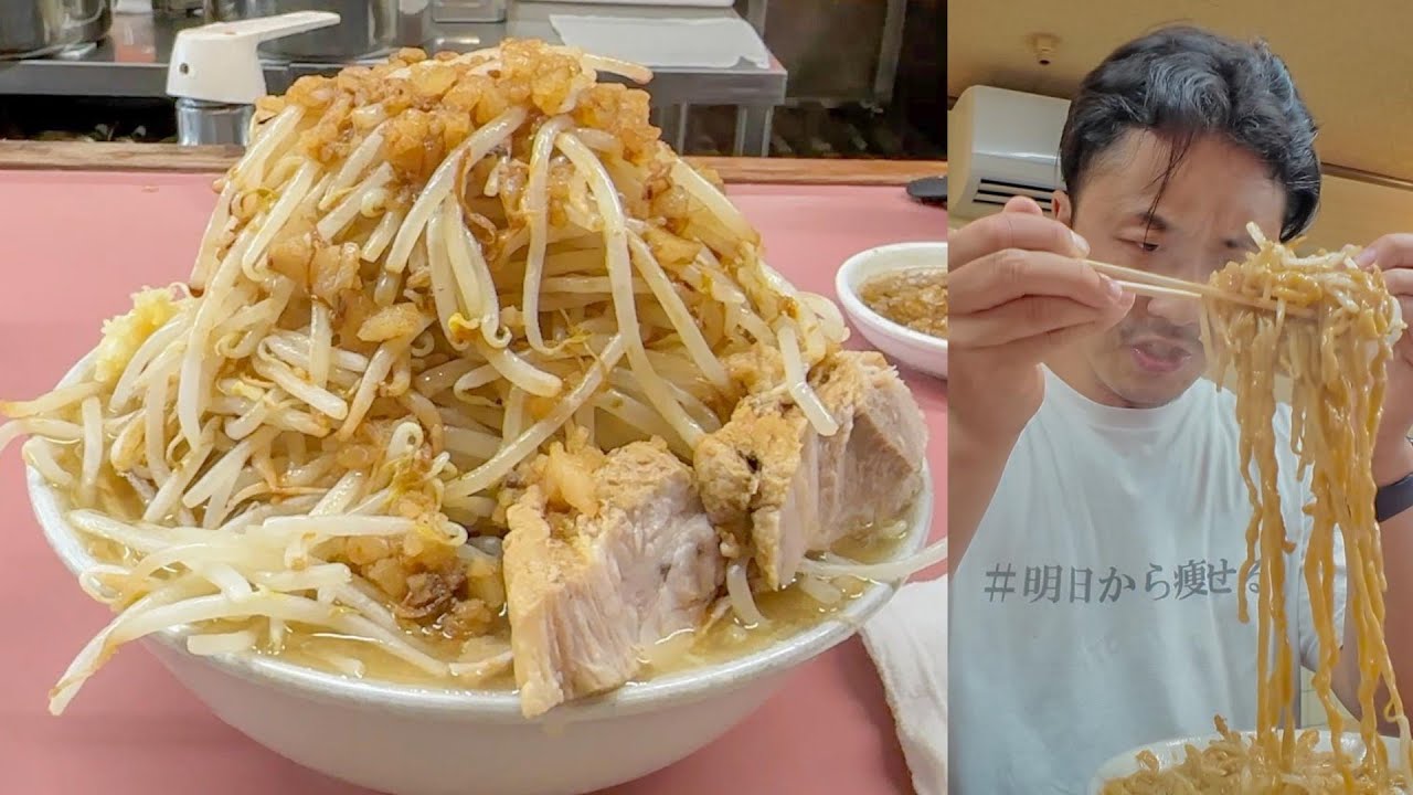 二郎系で「明日から痩せる盛り」をコールしたら痩せそうなの来た♡【ラーメン荘 おもしろい方へ】