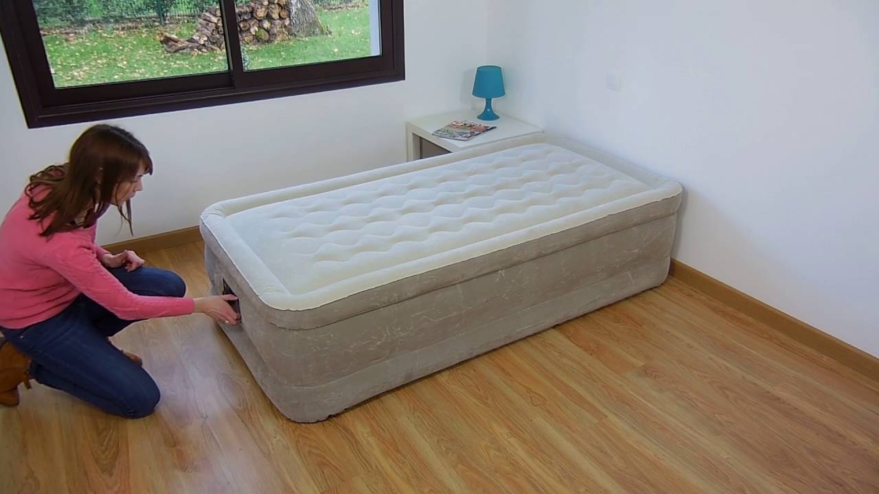 Matelas Gonflable Intex Ultra Plush Fiber Tech - 64456