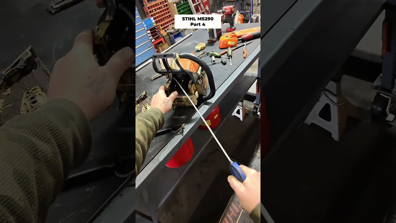 Общая диагностика бензопилы STIHL MS290 | Полная проверка и ремонт. Часть 4.