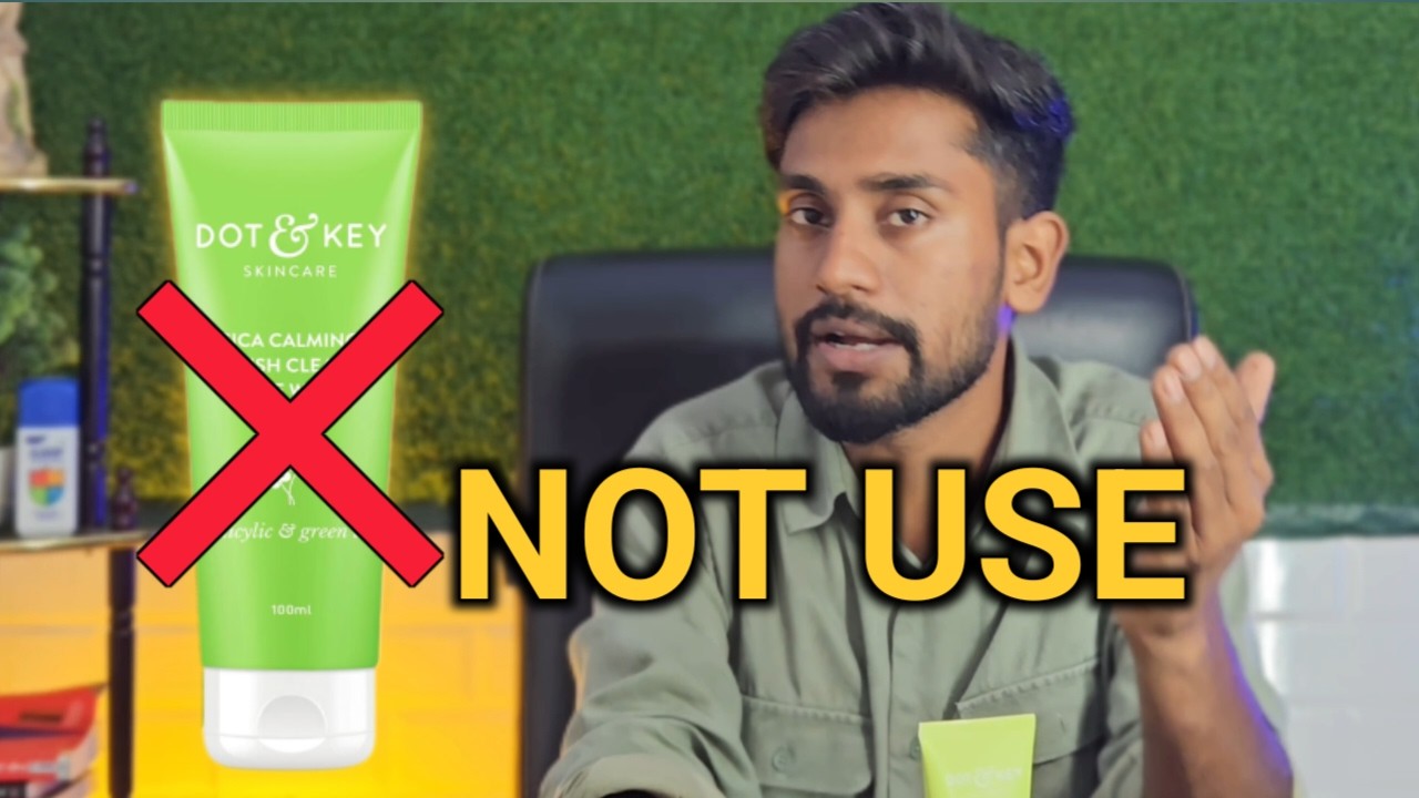 Best Face Wash For Pimples & Acne ? | Dot and Key Cica Calming Face Wash review #dotandkeyskincare