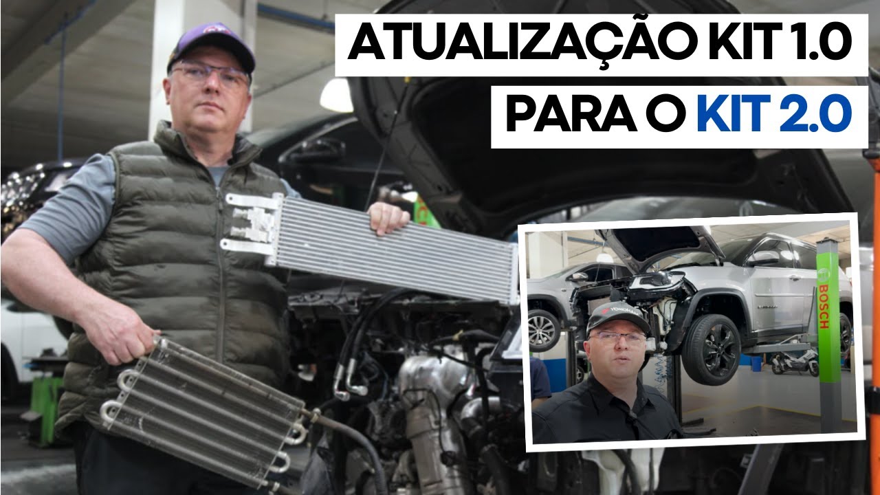 MODERNIZAÇÃO KIT 1.0 👉🏻 2.0. TROCADOR DE CALOR AR/ÓLEO. Solução Segura e Eficiente!