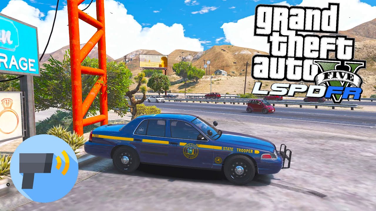 Somos COCHE RADAR en AUTOVIA  | (LSPDFR #974)