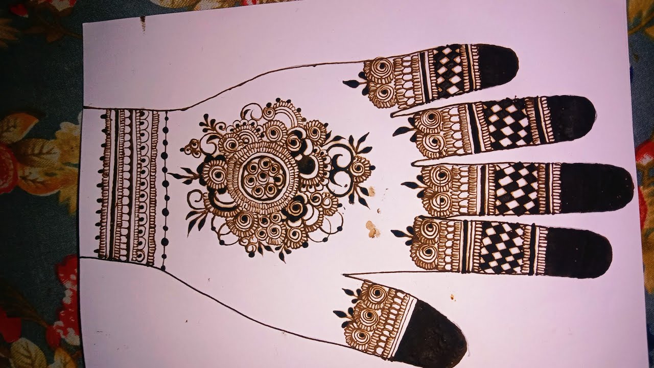 new mehndi design