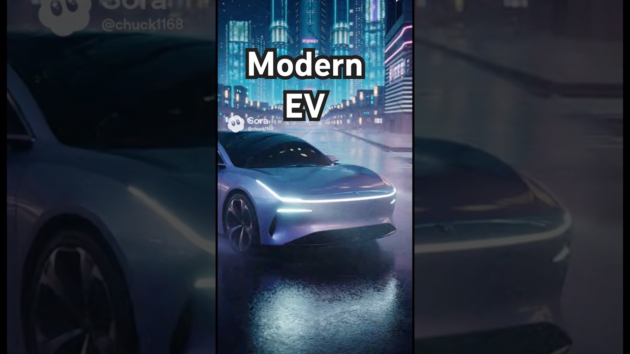 Modern EV #aivideo #sora2 #openai #aifilm #aiart #aishorts #veo #grok #grokai #youtubeshorts #EV