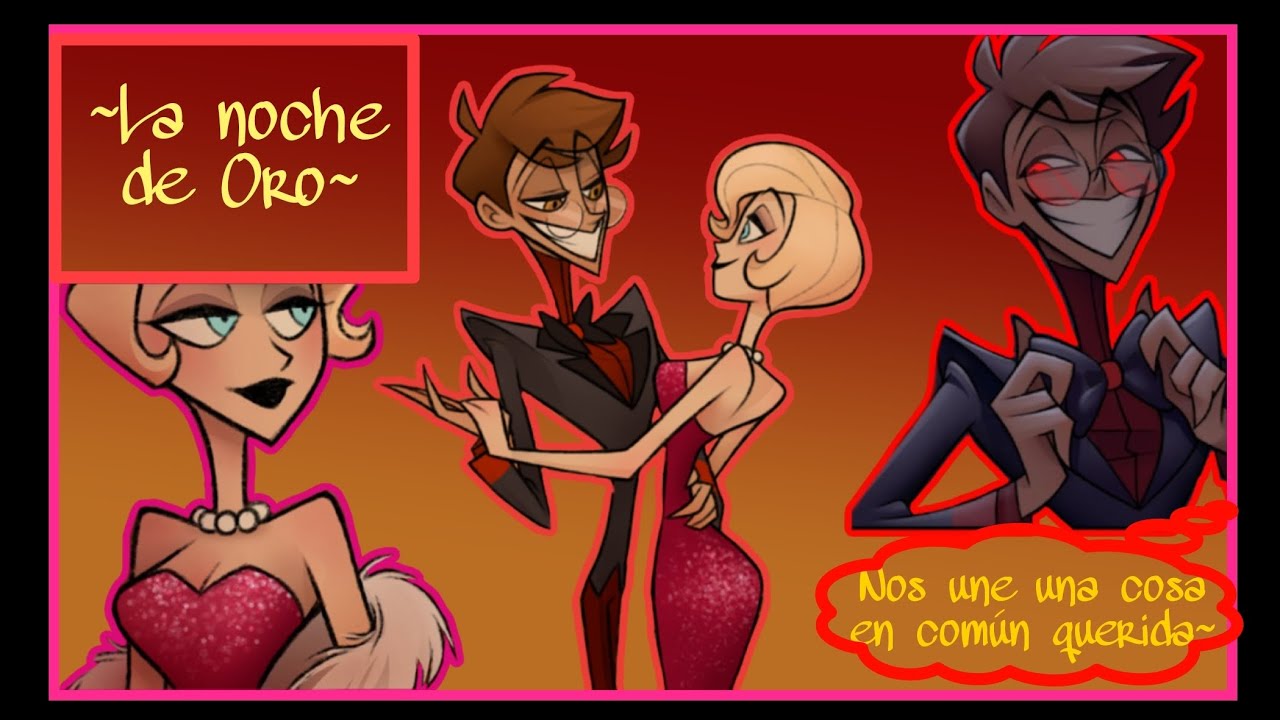 La noche de oro~ Rosie x Alastor (cómic)