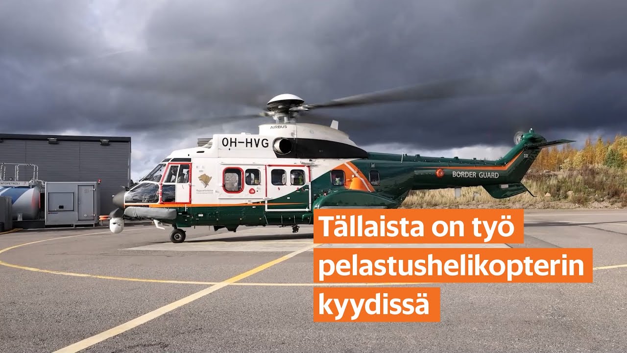 Lähde mukaan pelastushelikopterin kyytiin!
