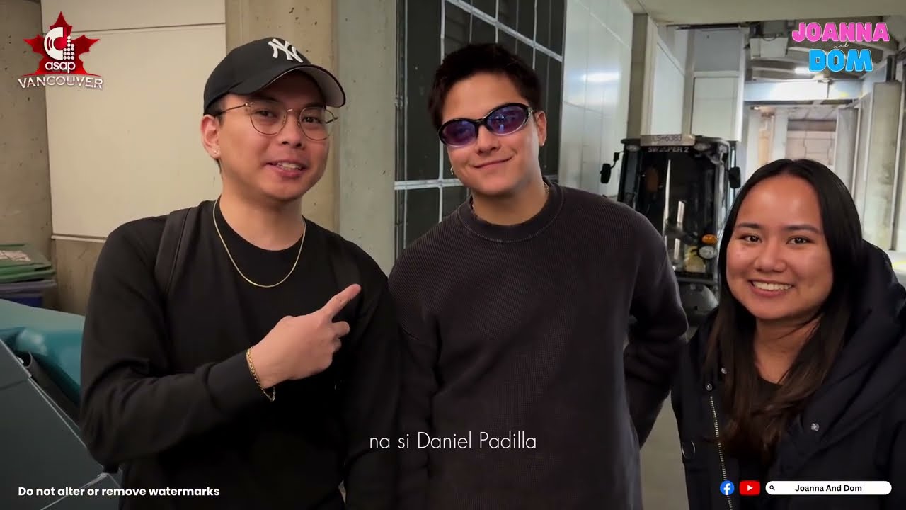 Daniel Padilla in Vancouver for ASAP30 Interview