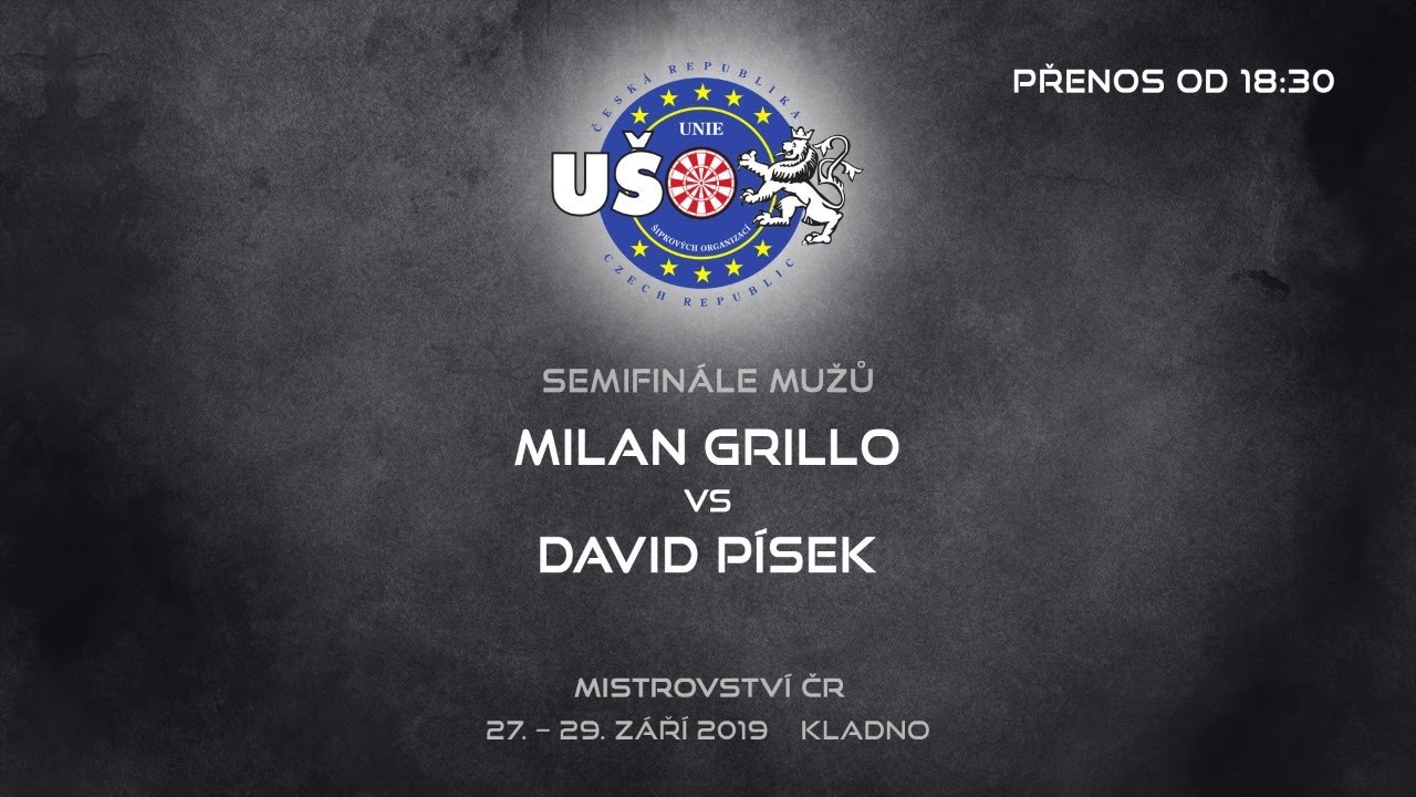 MČR UŠO - Kladno - Milan Grillo vs David Písek (semifinále)