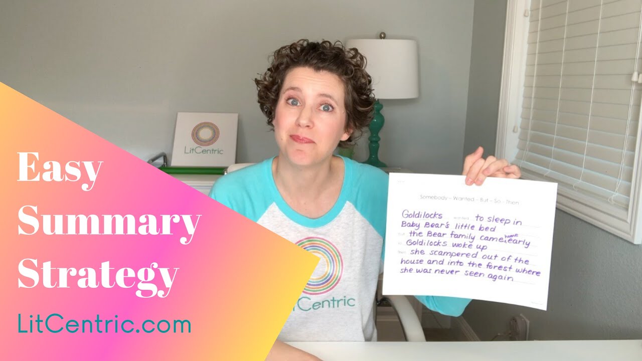 TRY THIS EASY STRATEGY FOR WRITING A NARRATIVE SUMMARY