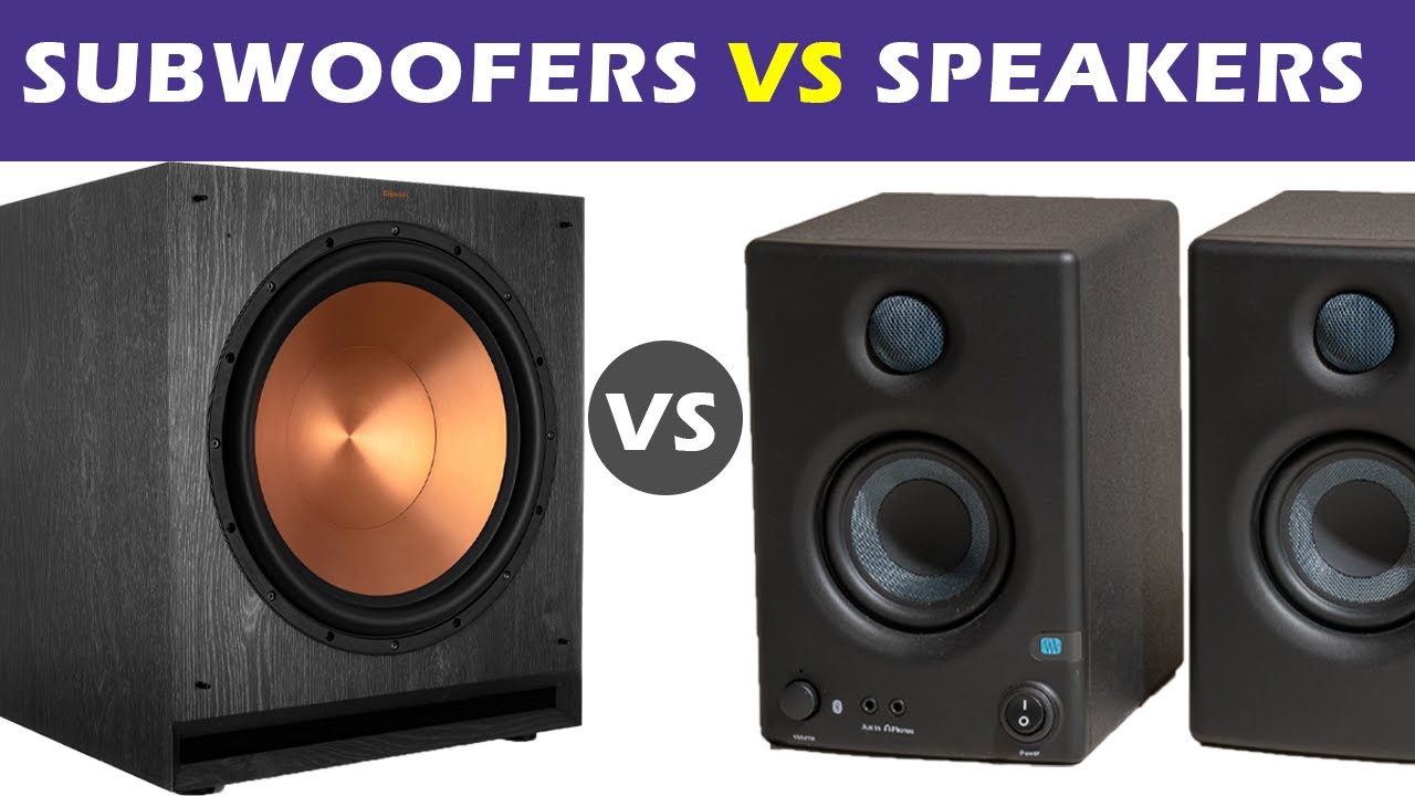 Subwoofers vs Speakers: A Beginner's Guide to Understanding the Basics