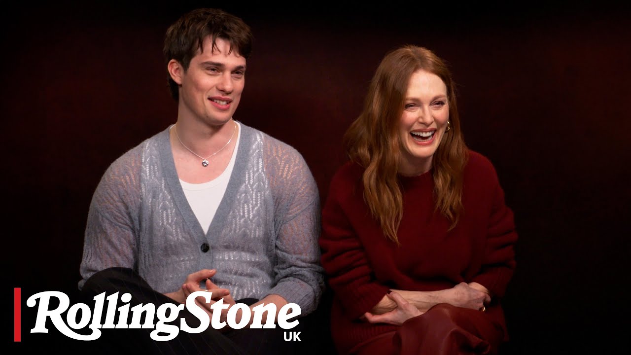 Julianne Moore & Nicholas Galitzine on Mary & George: 
