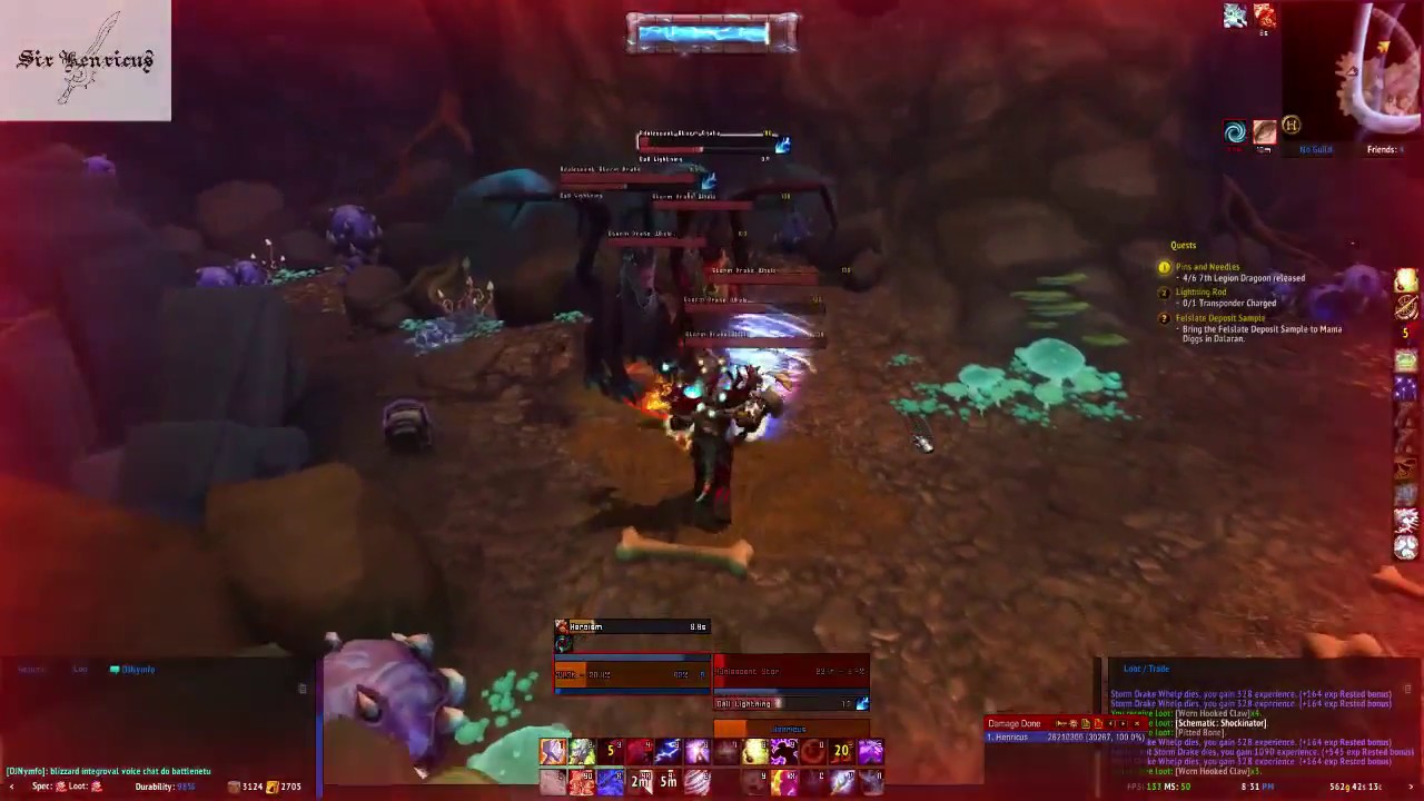WoW Legion Outland - Shaman Enha  - Stormheim quest (part 1) !! ENJOY' !!
