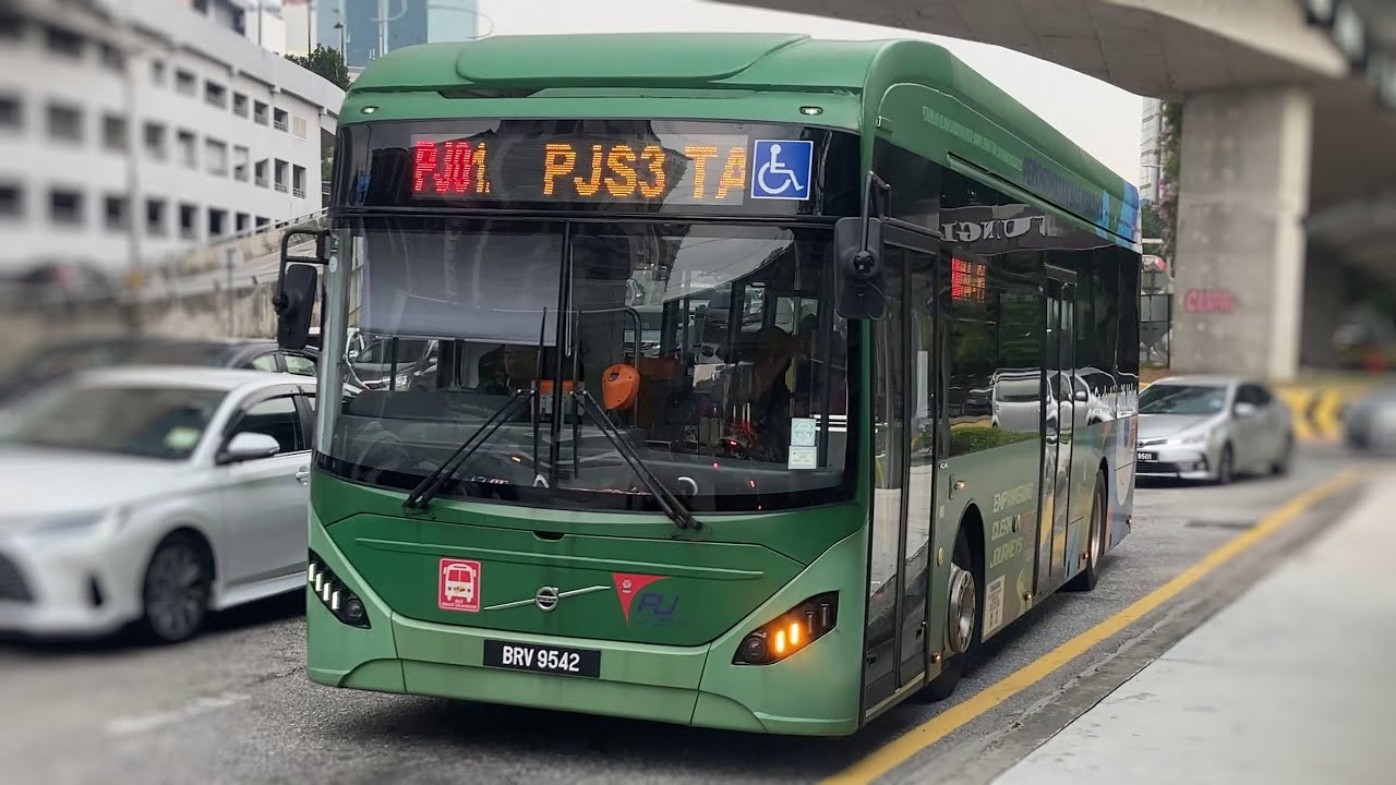 rapidKL x PJ City Bus Volvo BZL Electric Bus (BRV9542) Exterior & Interior