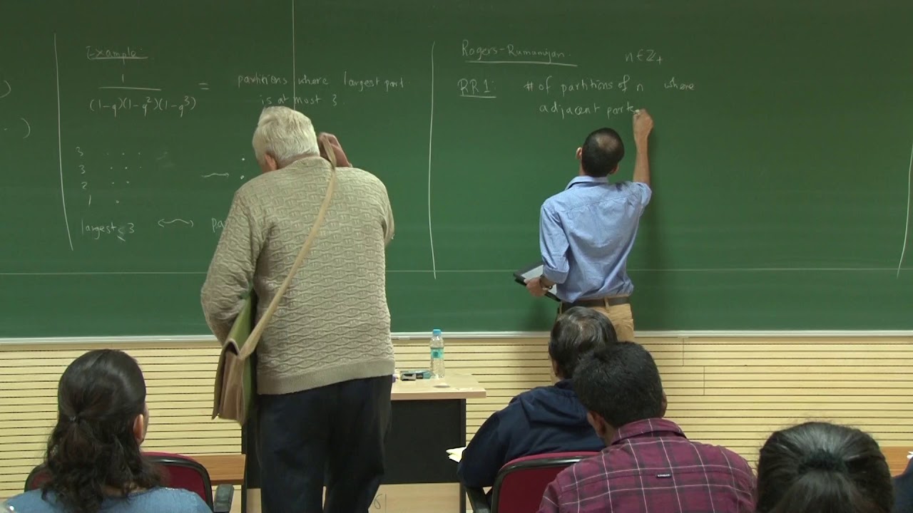 Shashank Kanade: Rogers-Ramanujan Type Identities And Asymptotics, Lecture-I