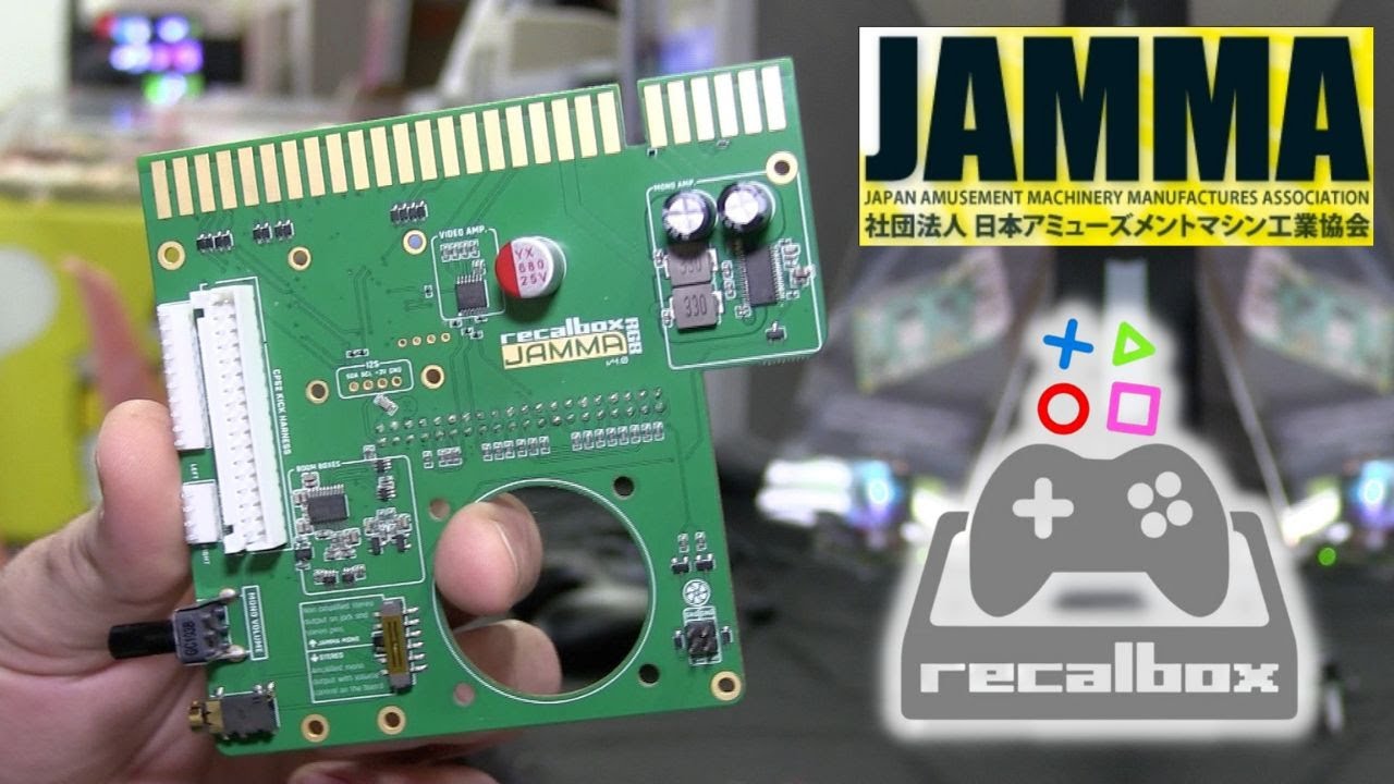 RECALBOX RGB JAMMA : ARCADE + ÉMULATION = ❤️