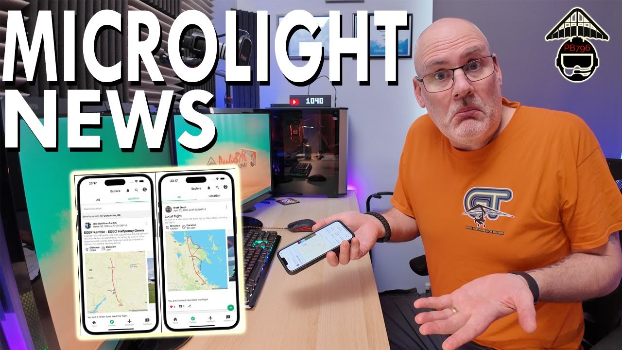 Microlight News (Apr 24) - Licence changes, New app AVINET, Engine off landing, SkyDemon, BMAA stats