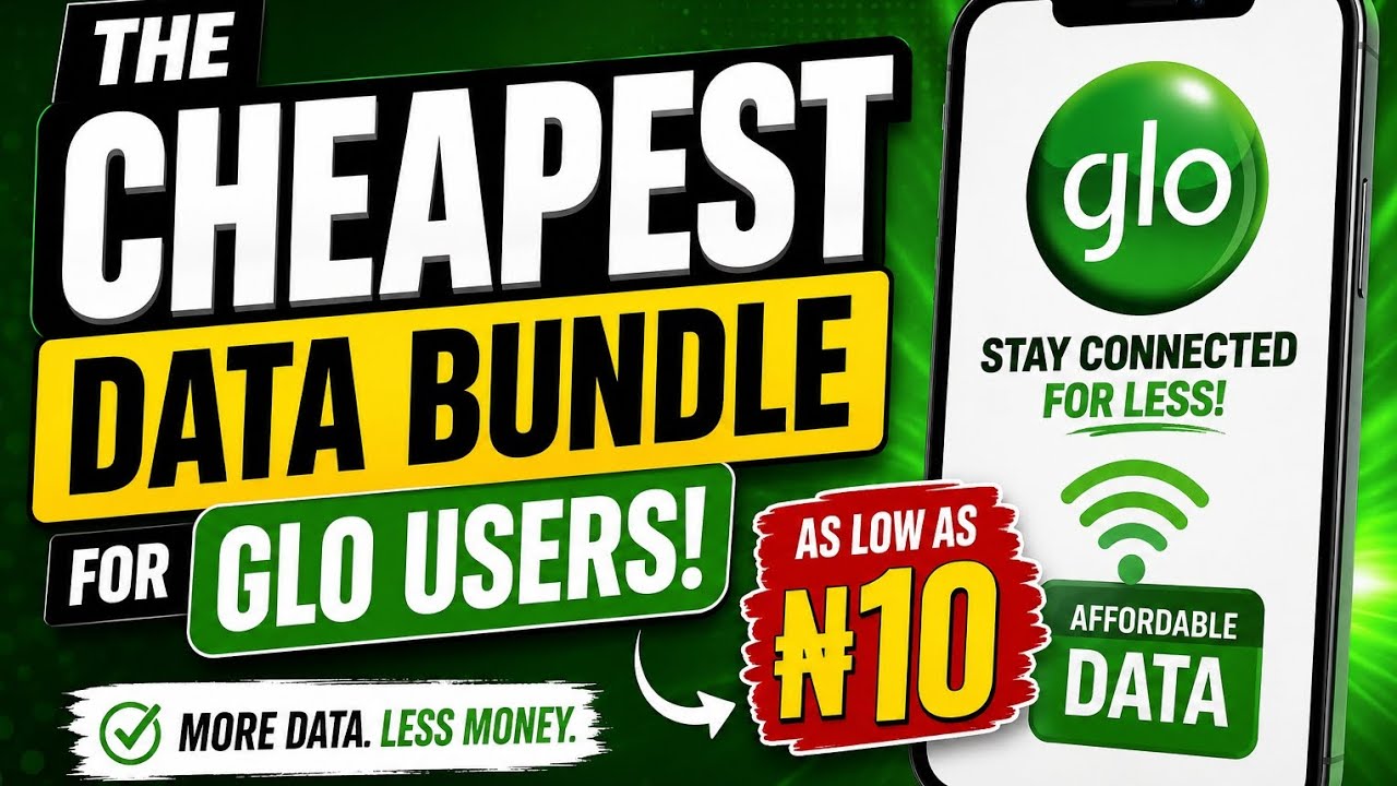 Cheapest Glo Data Bundle 2026 | Best Low-Cost Data Plans for Glo Users #glodata