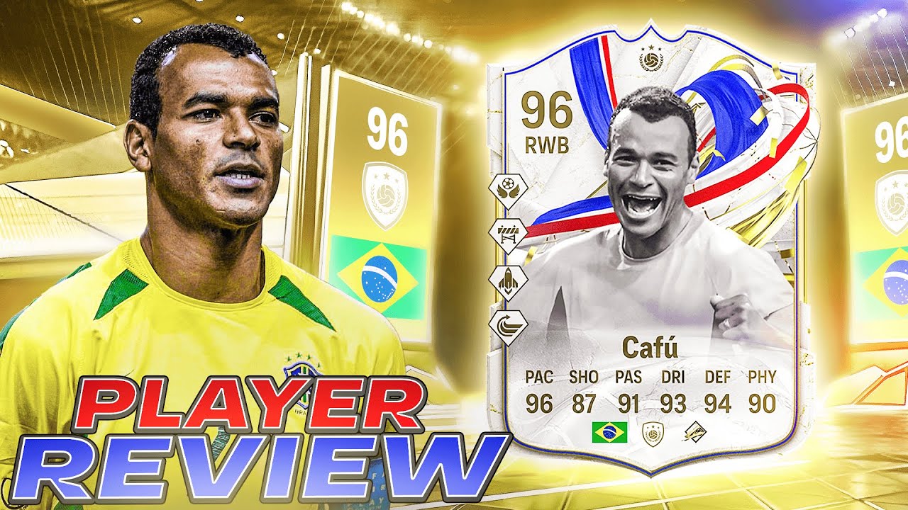 😱96 GREATS OF THE GAME ICON CAFU SBC PLAYER REVIEW - EA FC 24 ULTIMATE TEAM