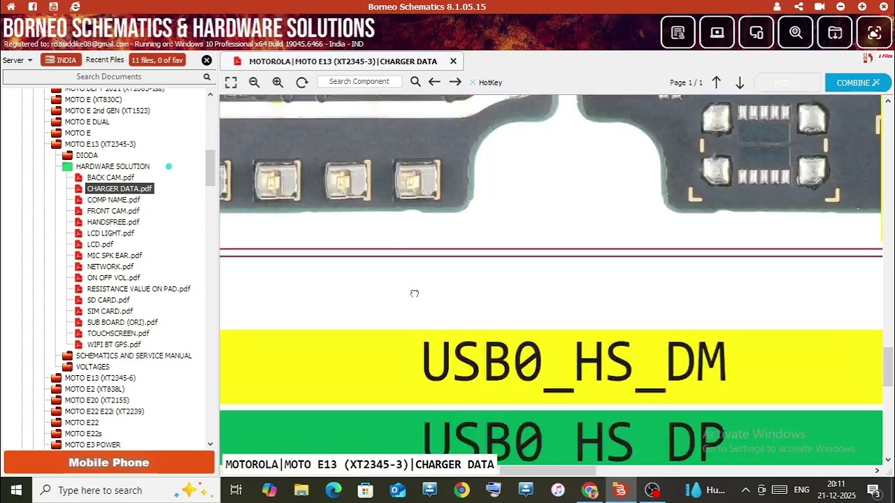 Motorola E13 (Xt2345-3) Charging ways. Charging problem solution ways. Not change
