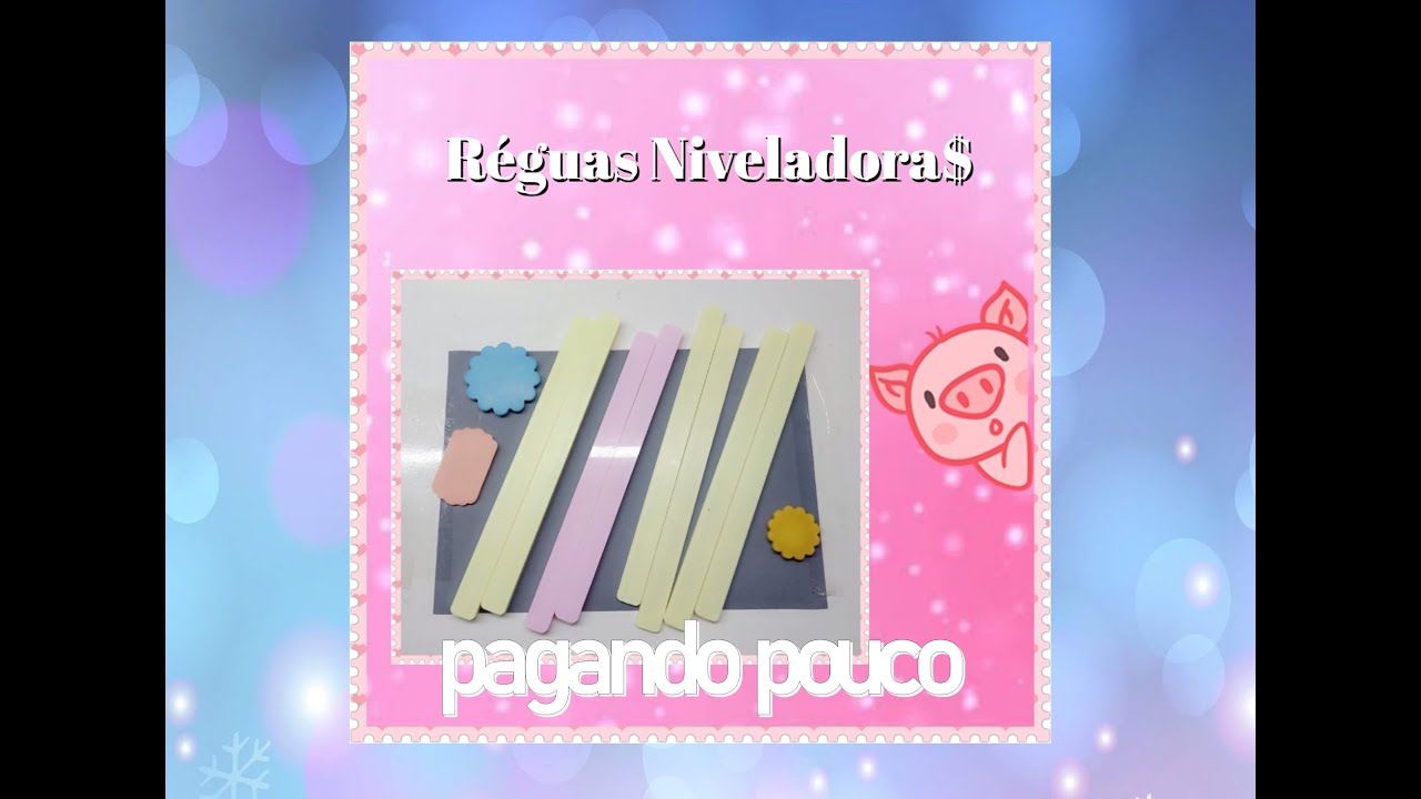 Réguas niveladoras no Biscuit, a baixo custo!!!!