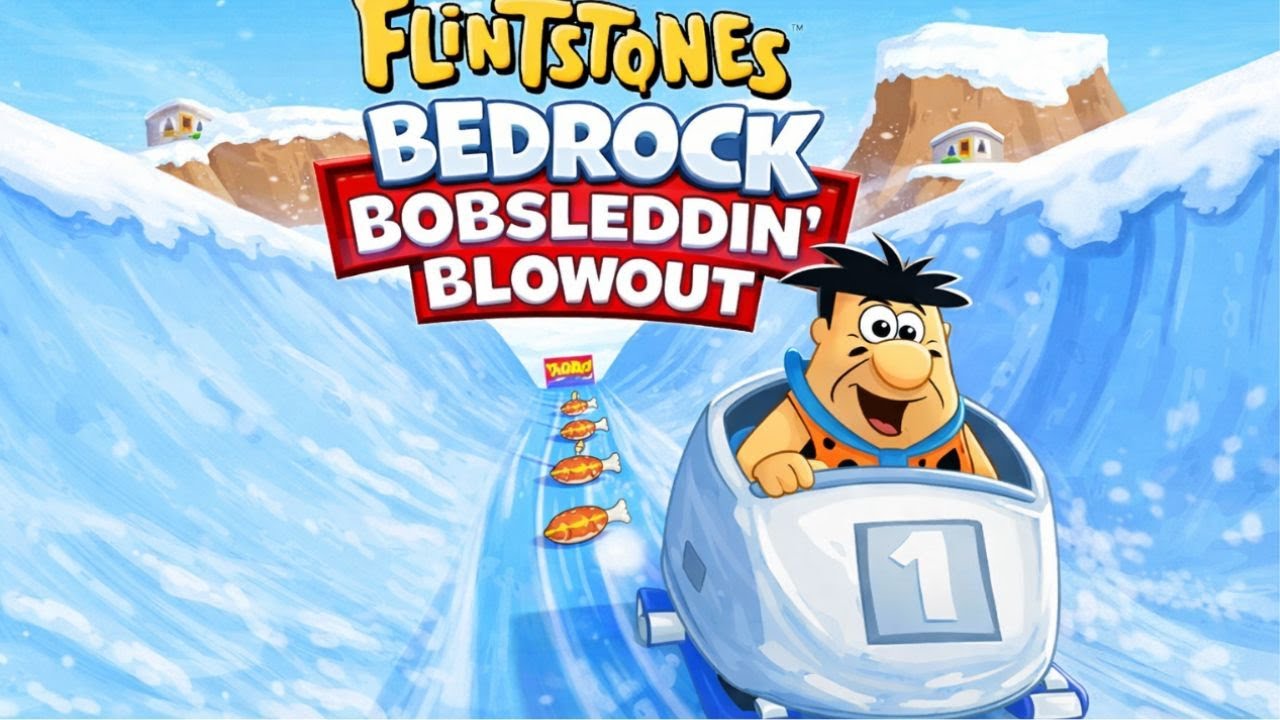 The Flintstones: Bedrock Bobsleddin' Blowout Gameplay