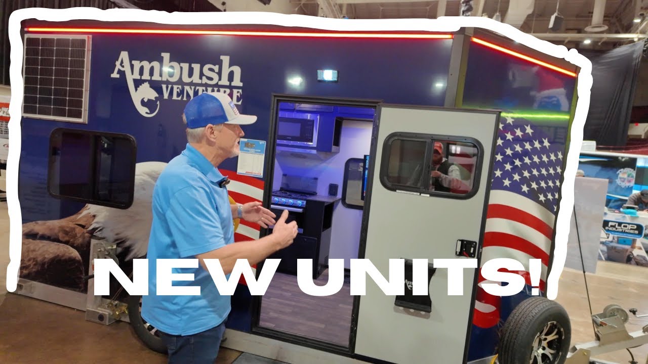 NEW UNITS!- Ambush Outdoor Products- St. Paul Ice Show 2024/2025