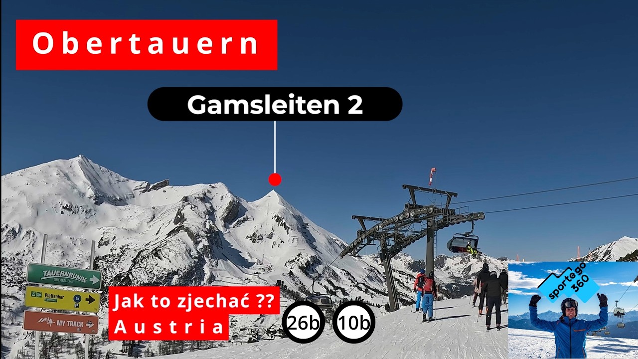 200 Obertauern: Gamsleiten 2 - Jak zjechać 100% nachylenia? | Sprawdźmy