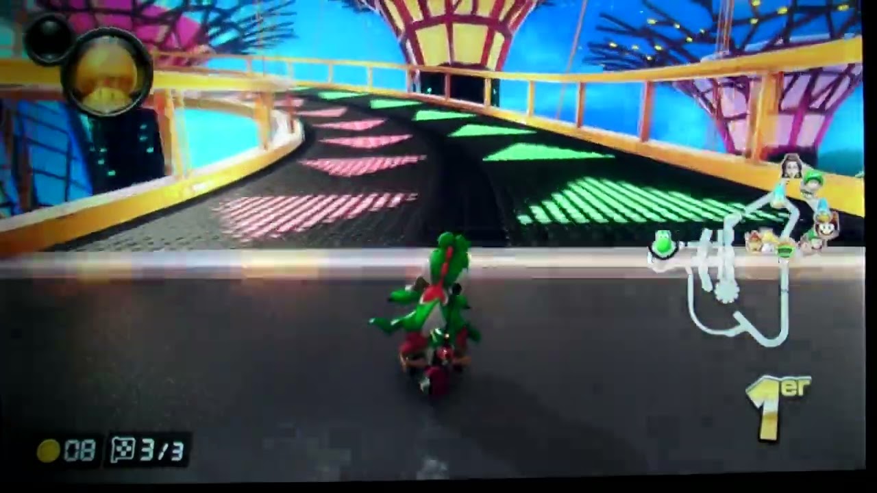 Mario Kart 8 Deluxe : Poursuite à Singapour (Yoshi)