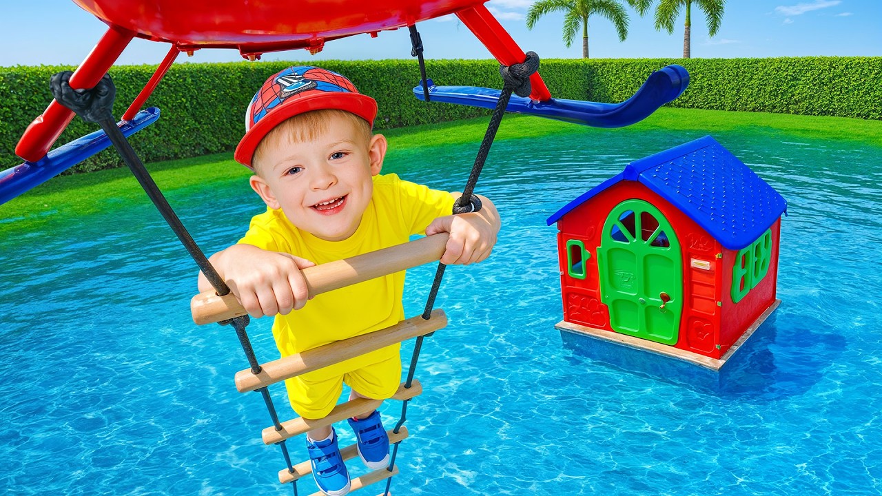 Adam and Mom Learn Natural Disaster Safety for Kids