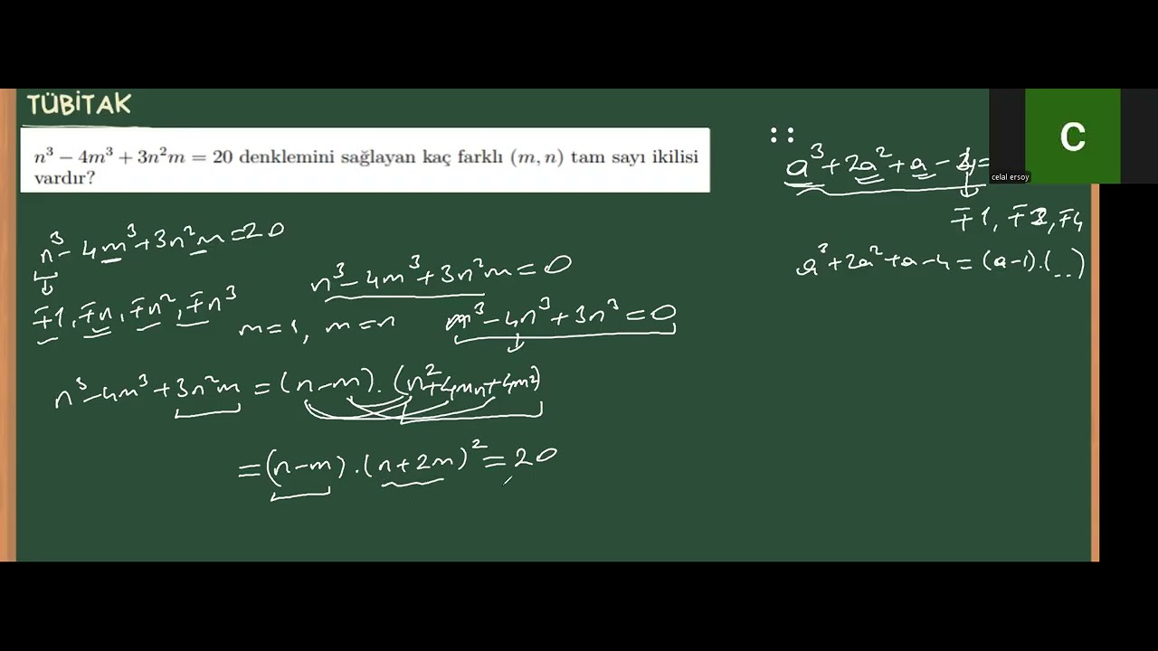 BİR SORU BİR ÇÖZÜM-2