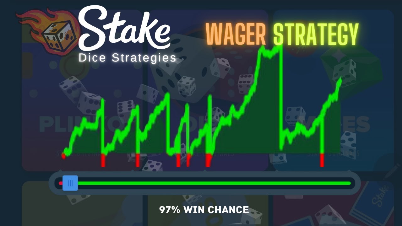 Stake Dice Wager Strategy Safest Long Run Strategy #wager  #stake #dice