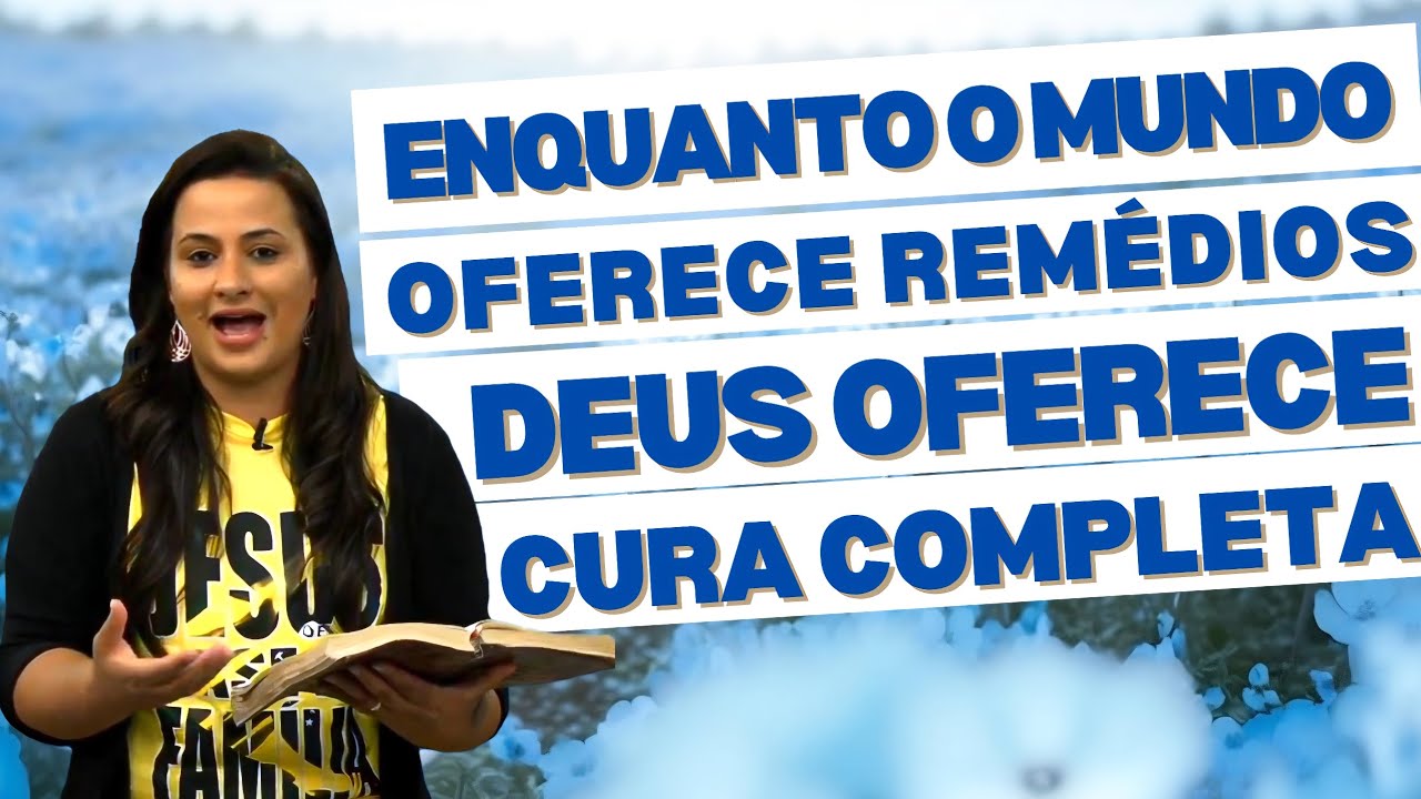 O Mundo Diz: Não Tem Cura E JESUS DIZ: EU SOU A CURA | Pastora Yara Oliveira