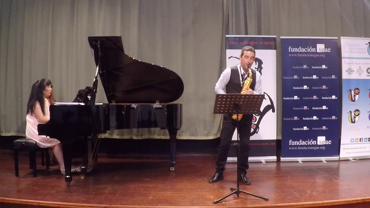 FANTASÍA DE CARMEN (F. BORNE. SAXOFÓN Y PIANO) - Teror Saxophone Academy 2017