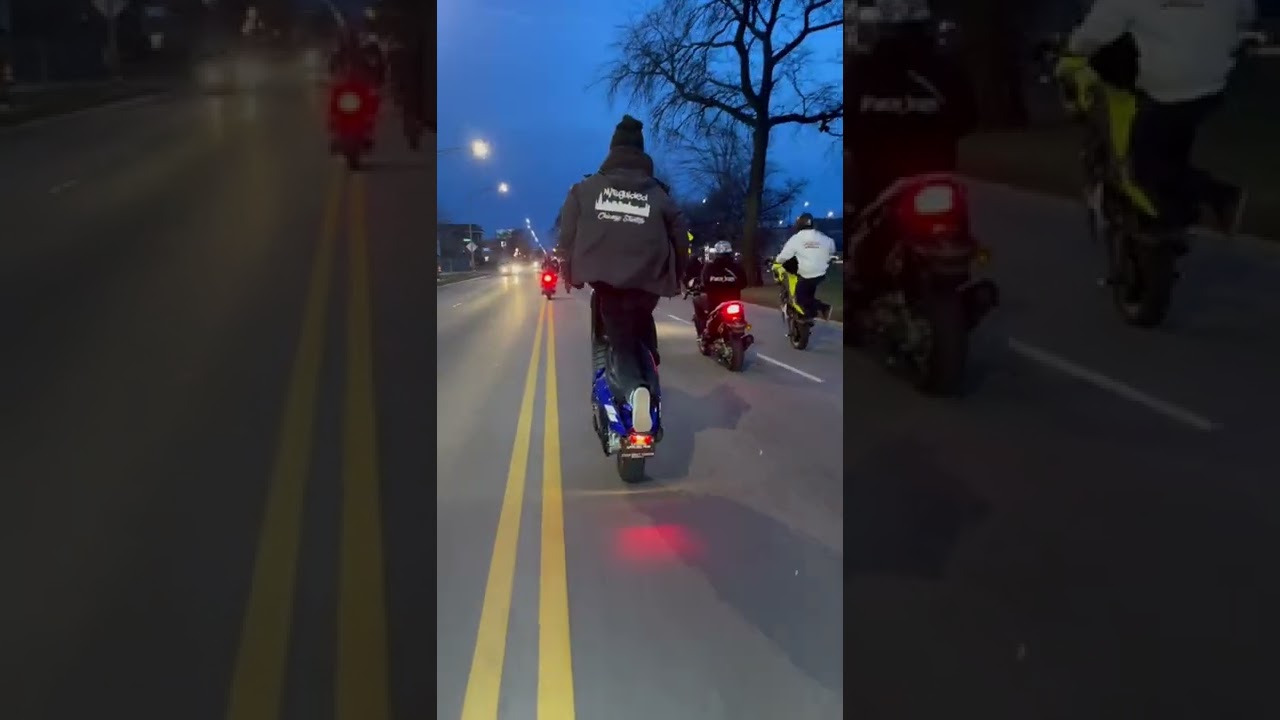 Scooter stunts #chicago  #stunts