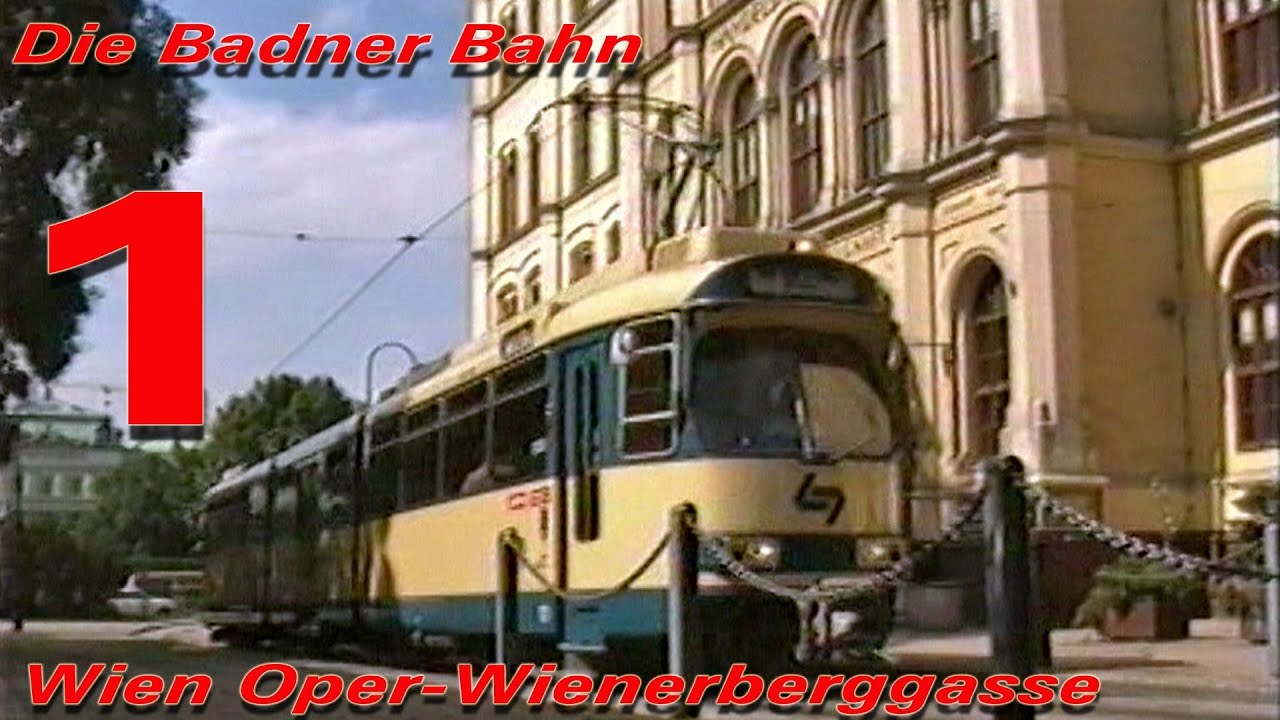 Die Badner Bahn - Wien Oper-Wienerbergstraße - 1994