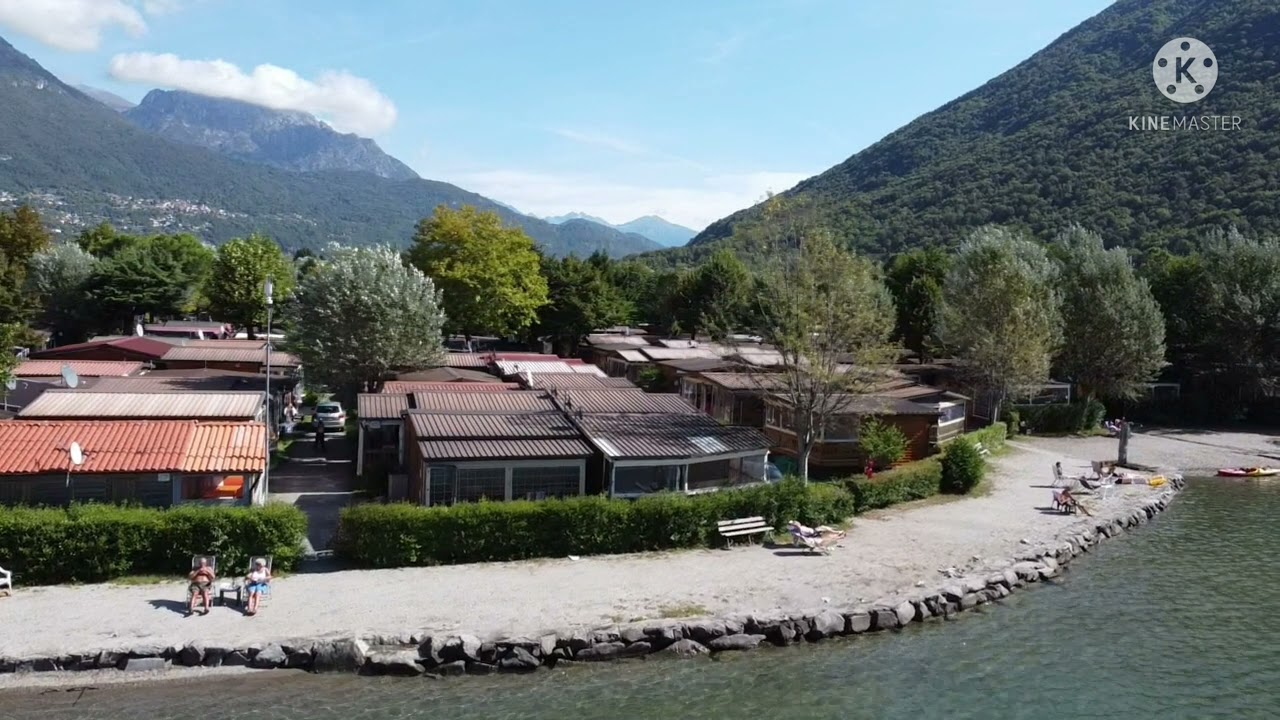 www.strandvakantieporlezza.nl Mooie film van International camping Porlezza.