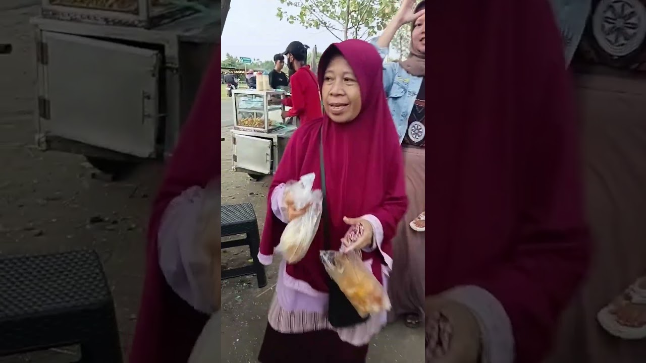 Jalan jalan sore ke pantai teluk penyu cilacap hunting jajanan anak2 di sabtu sore