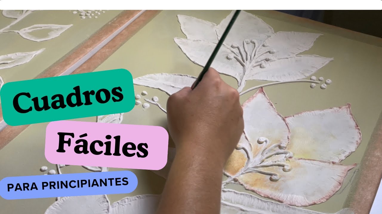 ¡Cualquiera Puede Pintar! CUADRO SENCILLO para Principiantes
